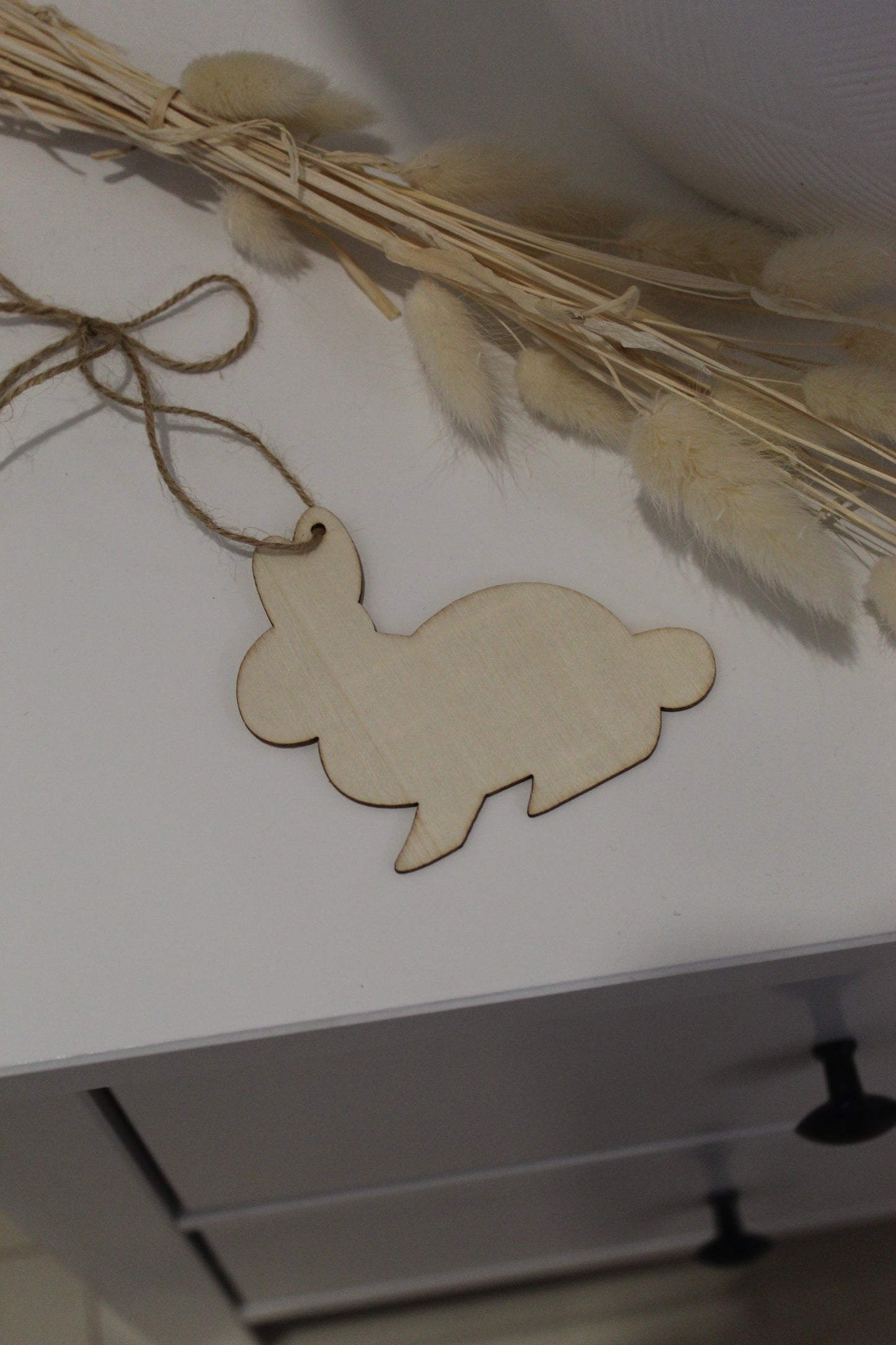 Pendentif lapin (avec ajout de nom personnalisé)